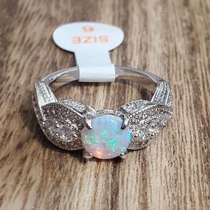 BP OG Unicorn Alert Ring w/ opal stone Sz 6